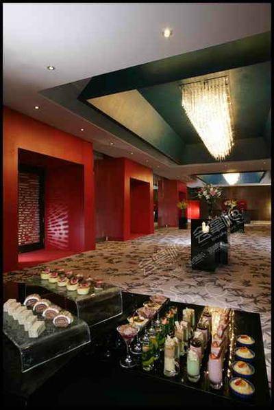 上海龙之梦大酒店翡翠宴会厅前厅基础图库0